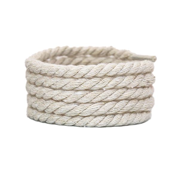 Shoelaces Polyester Cotton Thin 0.5cm Cute Solid Color Round Rope Cotton Rope Accessories Rope_vogvips.com