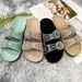 Women's Shoes Large Size Summer Women's Slippers Fashionable Diamond Buckle Cork Slippers_vogvips.com