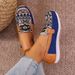 New Plus Size Women's Ethnic Style Metal Buckle Low Tops For Women To Wear On The Outside, With A Foot Pedal Single_vogvips.com