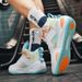 Basketball Shoes Autumn And Winter Mandarin Duck Basketball Shoes Men's Leather Breathable High Top Sports Shoes Non Slip Student Training Shoes_vogvips.com