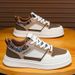 Men's Breathable White Sports Sneakers Spring Niche Style INS Style Leather Casual Trendy Shoes_vogvips.com
