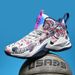 Fashion men's actual combat basketball shoes junior high school boys sports shoes boys casual running shoes_vogvips.com