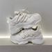 Men's Shoes National Trend Niche Graffiti Thick Soled Height Increasing Dad Shoes Men Ins Hong Kong Style Casual Couple Versatile Sports White Shoes_vogvips.com