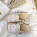 High-End Women's Studded Slip-On Sandals With Thick Soles For Summer Commuting And Everyday Wear_vogvips.com