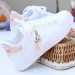 Sneakers White Casual Outdoor Low Top Running PU Leather Lightweight Shoes Desginer Flat Women Vulcanized Shoe_vogvips.com