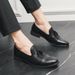 Euro Step British Carved Leather Men, Brogue Tassel Versatile Casual Fashion Hair Stylist Slip-On Lazy Shoes For Men_vogvips.com
