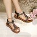 Direct Wholesale From The Manufacturer: 2026 Summer New Women's Flat Sandals, Fashionable Versatile, Bohemian Style,_vogvips.com