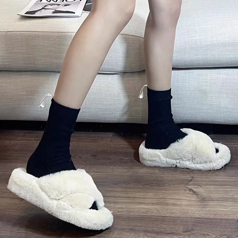 Premium Cotton Mid-Crew Socks For Men And Women - Soft, Breathable, And Durable With Reinforced Label - Ideal For Everyday Wear, Sports_vogvips.com