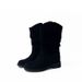 2025 Flat Height Increase 8cm Melard Martin For Women Autumn Mid-Calf Slimming Ruched Vintage Women's Boots_vogvips.com