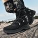 Outdoor Hiking Shoes Men Anti-slip Lace-up Breathable Wear-resistant High-top Boots Men Lace-up Low-top Casual Sports Shoes Men_vogvips.com