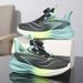Children's Sports Shoes New Mesh Breathable Boys Student Special Running Shoes Lightweight Girls Campus Rotating Buttons_vogvips.com