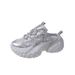 Women's Stylish Chunky Sneakers Backless Closed Toe Slippers with Tire Soles Thick Soled Sporty Shoes Spring Summer 2026 New Style_vogvips.com