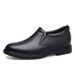 Men's Shoes Inner Height Increase Leather Shoes Gentleman Dress Casual Shoes Low-top Leather Surface Foot Cover Platform Shoes_vogvips.com