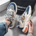 Men's 2025 New Summer Mesh Spring Casual Versatile Height Increasing Youth Sports Running Trend Dad Shoes_vogvips.com