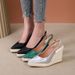 Women's Elegant Pointed Toe High Heel Sandals With TPR Sole, Breathable PU Lining, And Adjustable Buckle Strap For Summer Weddings And Parties_vogvips.com