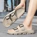 Men’s Shoes Sports Casual Slippers For Men Summer Outdoor Wear New Thick Bottom Non Slip Wear Resistant Deodorant Home Sandals For Men_vogvips.com