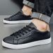 Summer New Men's White Low Top Sneakers Fashionable And Versatile Casual Shoes for Younger Men_vogvips.com