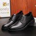 Hot Selling 2025 Spring Summer Hollow Business Breathable Comfortable Genuine Leather Perforated Men's Work Shoes_vogvips.com