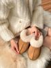 AMANNORR Furry Slippers For Women, Wear, Autumn And Winter Thick-Soled Snow Boots, Closed-Toe, Outdoor Half-Cup Cotton_vogvips.com