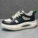 Low-top 2025 New Spring Trendy Genuine Leather Fashionable Panda Men's Versatile Casual Dad Shoes_vogvips.com
