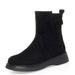 Winter Suede Cotton Shoes For Women, Cotton Leather Shoes, Soft Leather Wool Cotton Boots, Women's Short Boots, Mid Heeled Snow Boots_vogvips.com