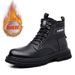 European Warm Series New Winter Snow With Fleece Lining, Warm Martin Boots For Men, Wool High-Top Men's Shoes, Cotton Shoes_vogvips.com
