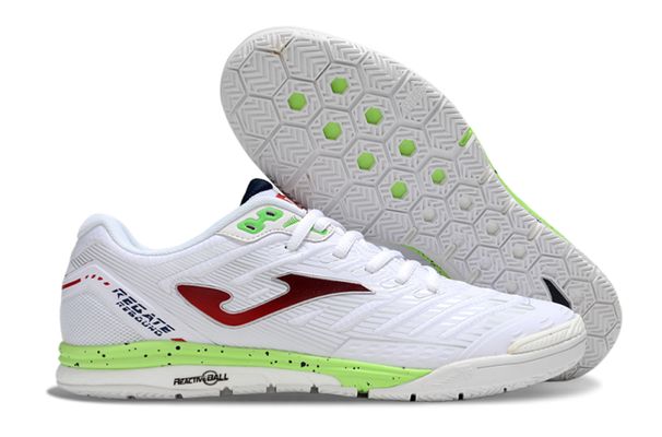 Low Flat With Shock-absorbing Heel For Sole Anti-slip Indoor Use To Suitable Durable Resistant Twisting JOMA IC Football Shoes_vogvips.com
