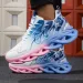 Couple Running Men Women Lightweight Mesh Breathable Comfortable Flat Soft Tennis Shoes Summer Lace-up Sneakers Man_vogvips.com