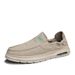 Old Beijing-style Men's Spring New Casual Shoes, Made Of Umbrella Fabric, Breathable, Slip-on Loafers With Soft Soles_vogvips.com