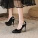 MTX 1233A Women's Single Shoes 2025 Summer New Pointed Toe Patent Leather Waterproof Platform Sexy Elegant Stiletto High_vogvips.com