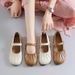 Single Shoe Summer 2025 New Korean Version Soft Soled Flat Bottom Versatile Shallow Mouth Work Shoes, Magic Women's_vogvips.com