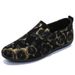Euro Step Fashion Personality Print Low-top Slip-on Lazy Shoes Men's Loafers_vogvips.com