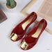 Summer European And American Style Jelly With Square Buckle, Plastic Beach Shoes, Flat Wedge Heel, Elegant Women's_vogvips.com