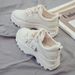 2025 New Dad Autumn Winter Height Increasing Thick Sole White Sneakers For Women Sports Casual PU Shoes Wholesale_vogvips.com