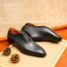 Leather For Formal Wear, Business Leather, Summer Breathable Wedding Groom's Shoes, High-end Square Toe British Oxford_vogvips.com