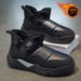 Snow Boots For Men, Winter Outdoor, Fleece-Lined And Thickened, Non-Slip And Warm, Down-Filled Loafers, Northeast Cold-P_vogvips.com