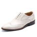 【Big Sale】Genuine Versatile Lace-up Korean Style Leather Cowhide Youth Men's Trendy Shoes_vogvips.com