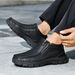 Men's Casual Shoes Short Boots Outdoor Casual Men's Boots Trendy Leather Casual Leather Shoes Men's Shoes_vogvips.com