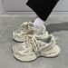 Korean Version Of The Student Casual Couple Thick Bottom Heightening Dad Sneakers Wear Comfortable_vogvips.com