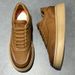 First Layer Cowhide White For Men Spring New Lightweight Casual Sneakers Soft Breathable Men's Thick Sole Height_vogvips.com