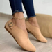 Women Loafers Retro Pointed Toe Suede Flat Summer Slip On Casual Shoes Female Footwear Zapatos De Mujer Plus Size 35-43_vogvips.com