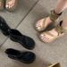 Vintage Thick-Soled Roman For Women 2025 Summer New Fashion Slip-On High-Top Sandals Height-Increasing Back Zipper Short_vogvips.com