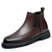 European Warm Series High-End Genuine Leather Boots For Men, Autumn And Winter Pointed Toe British Martin High-Top Ankle Boots, Suit_vogvips.com