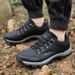 Men Hiking Shoes Outdoor Comfortable Anti-slip Shock-absorbing Lace-up Men Shoes Lightweight Low-top Casual Sports Shoes Men_vogvips.com