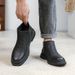 High Top Dress Commuter Men's Leather Boots Short Boots Tooling Vintage Martin Boots_vogvips.com