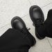 Big Toe Leather For Men's Spring Casual Thick Soled High Rise Derby S, Formal British Style Black Wide Foot Trendy_vogvips.com