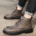 European Warm Series Live Streaming Men's Martin Autumn Winter New British Style Work Youth Trendy Leather Boots_vogvips.com