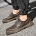 Cowhide Shoes Men's Leather Surace Men's Shoes Sub-board Shoes Men's Casual Shoes_vogvips.com