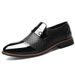 Embossed New Leather In Extra Large Crocodile Pattern, Versatile And Casual Men's Business Single Shoes Pattern,_vogvips.com