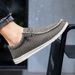 Plus-size canvas casual shoes Men's loafers Cloth shoes Fisherman shoes_vogvips.com
